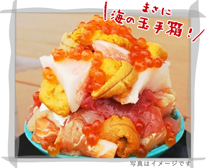 海のタカラ贅沢丼